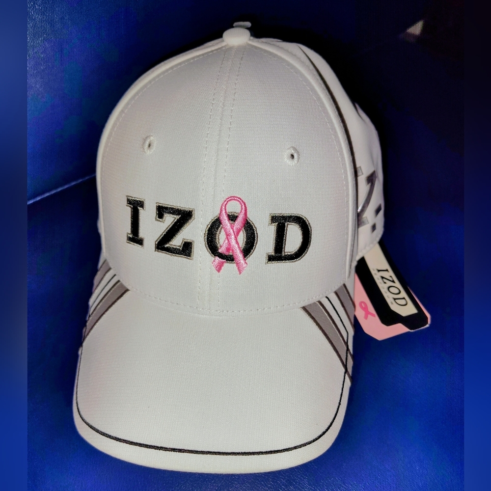 IZOD Perform X Breast Cancer Cap with Pink Ribbon